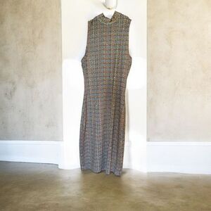 Multicolor Sleeveless Dress